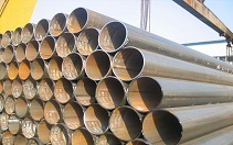 S335 hot rolled wdlded pipe